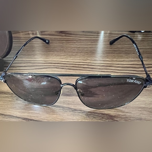 TOM FORD FT0815 01C PILOT SUNGLASSES